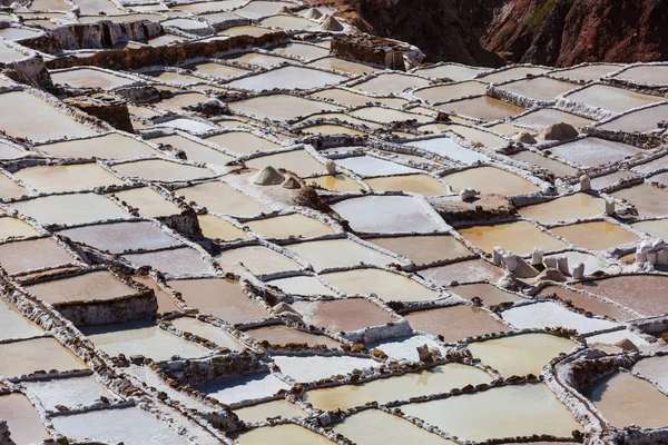 Maras Salzteiche Urubamba Peru — Stockfoto