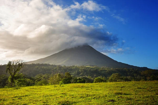 Vulcano Arenal Scenico Costa Rica America Centrale — Foto Stock