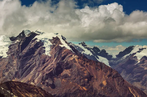 Красивые Горные Ландшафты Cordillera Huayhuash Peru South America — стоковое фото