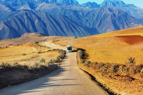 Pampas Landskap Cordillera Los Andes Peru Sydamerika — Stockfoto