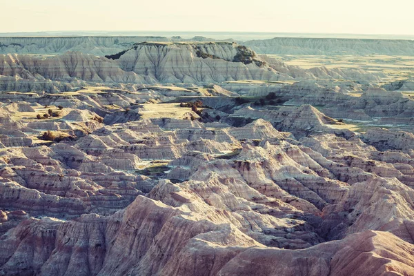 Badlands Manzara Doğa Doğal Görünümü — Stok fotoğraf