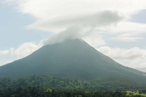 Sceniczny Wulkan Arenal Costa Rica Ameryka Środkowa — Zdjęcie stockowe