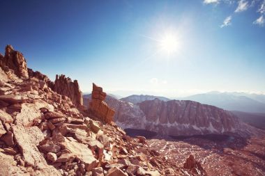 Sierra Nevada Dağları doğa manzara 
