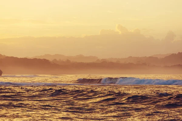 Bella Costa Tropicale Dell Oceano Pacifico Costa Rica — Foto Stock