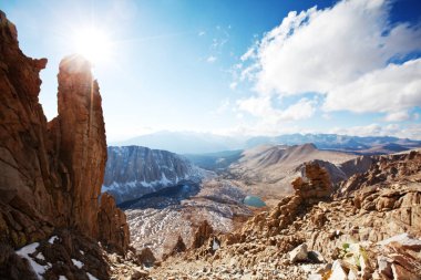 Sierra Nevada Dağları doğa manzara 