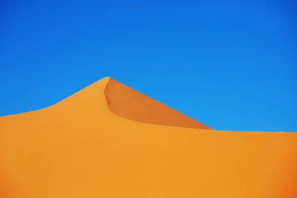 沙漠中的风景沙丘 — 图库照片