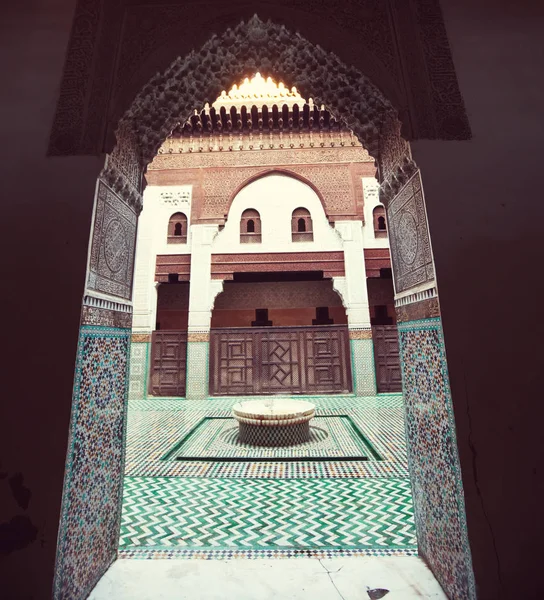 Bahia Palace Marrakesh Morocco — Stock Photo, Image