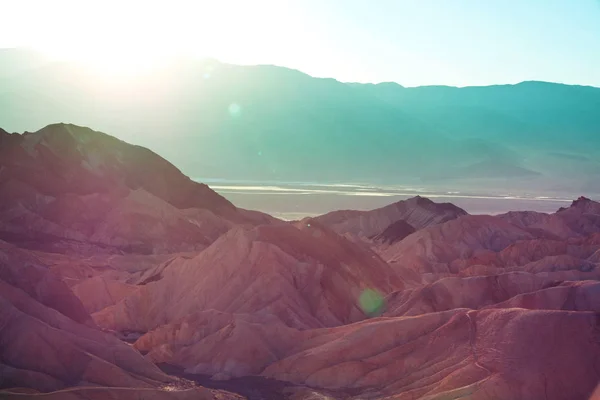 Zabriski Point Usa Nature Landscape — Stock Photo, Image