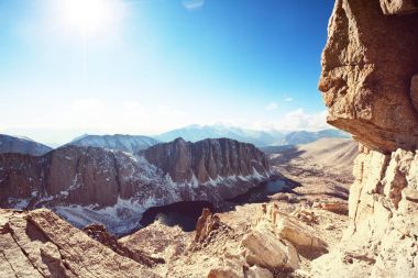Sierra Nevada Dağları doğa manzara 