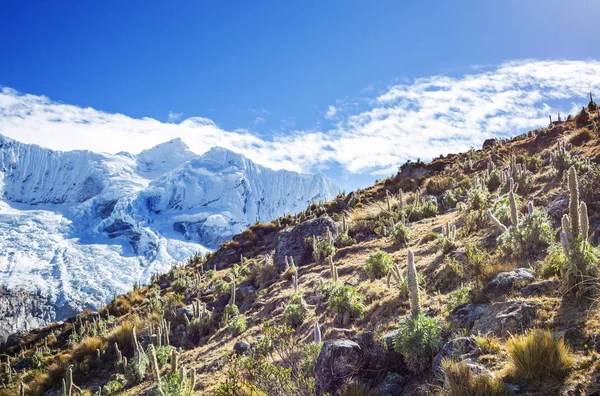 Lindas Paisagens Montanhosas Cordillera Huayhuash Peru América Sul — Fotografia de Stock