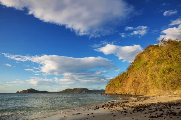 Hermosa Costa Tropical Del Océano Pacífico Costa Rica — Foto de Stock