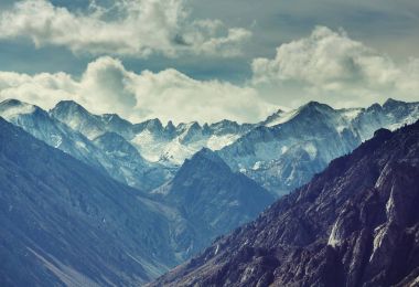 Sierra Nevada Dağları doğa manzara