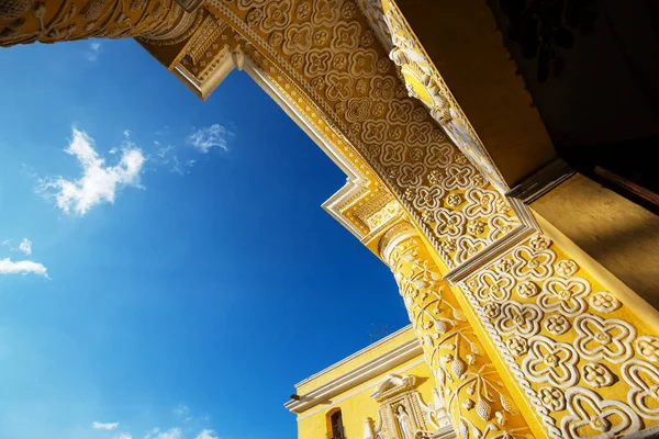 Koloniální Architektura Starověkém Městě Antigua Guatemala Střední Amerika Guatemala — Stock fotografie