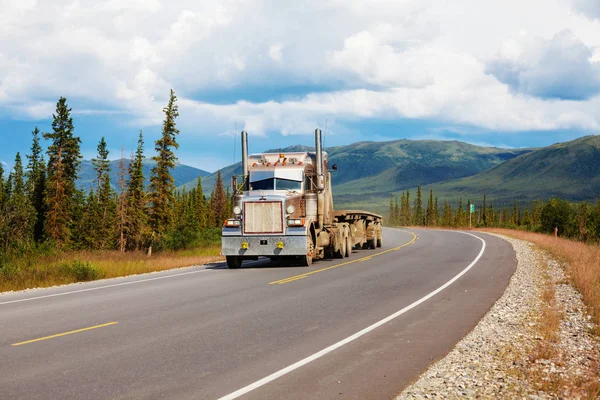 Dalton Highway Alasca Vista Panorâmica — Fotografia de Stock