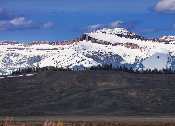 Grand Teton National Park Wyoming Eua Filtro Instagram — Fotografia de Stock