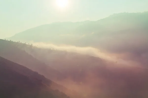 Increíble Paisaje Montañoso Guatemala — Foto de Stock