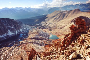 Sierra Nevada Dağları doğa manzara 