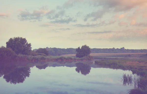 Lago estivo — Foto Stock