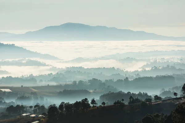 Fantastiskt Bergslandskap Guatemala — Stockfoto