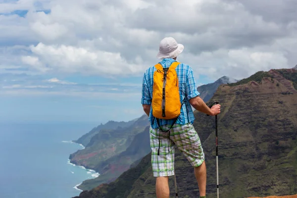 Wandern Pali Küste Kauai Icland Hawaii — Stockfoto