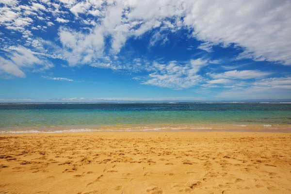 Increíble Playa Hawaiana Naturaleza Vista Panorámica — Foto de Stock