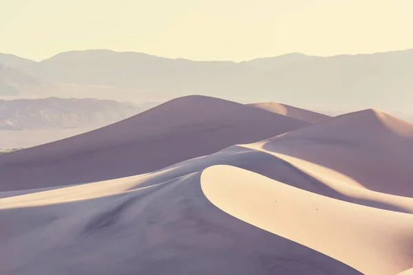 Песчаные Дюны Национальном Парке Долина Смерти Калифорния Сша — стоковое фото