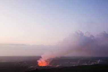 Kilauea, Hawaii büyük ada üzerinde aktif yanardağ