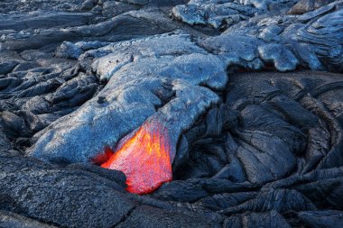 Kilauea, Hawaii büyük ada üzerinde aktif yanardağ