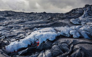 Kilauea, Hawaii büyük ada üzerinde aktif yanardağ