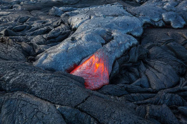 Aktywny Wulkan Kilauea Big Island Hawajach — Zdjęcie stockowe