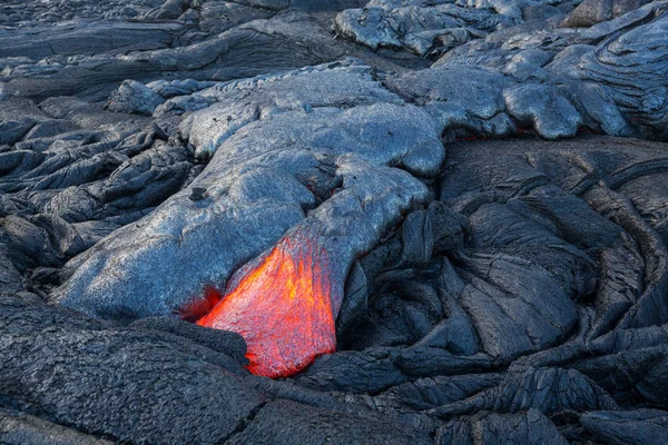 Vulcão Ativo Kilauea Big Island Havaí — Fotografia de Stock