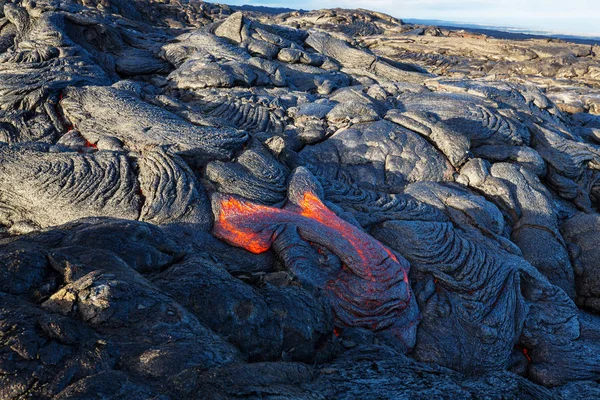 Діючий Вулкан Кілауеа Великому Острові Гаваї — стокове фото