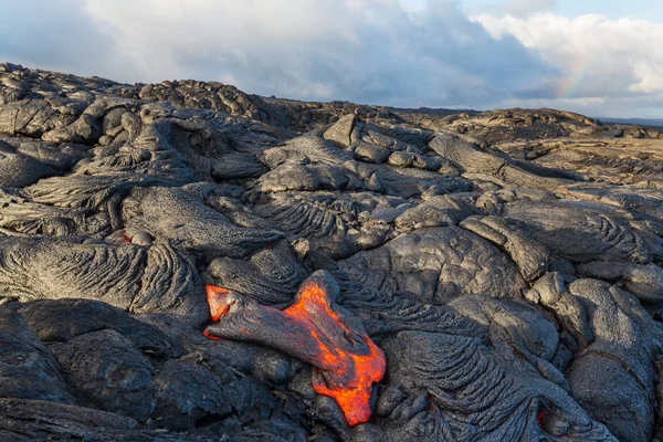 Kilauea Aktív Vulkán Big Island Hawaii — Stock Fotó