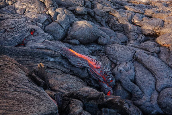 Kilauea Vulcano Attivo Big Island Hawaii — Foto Stock