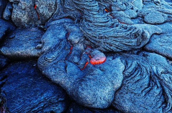 Volcan Actif Kilauea Sur Big Island Hawaï — Photo