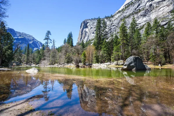 Krásné Předjaří Krajiny Yosemitském Národním Parku Yosemite Usa — Stock fotografie