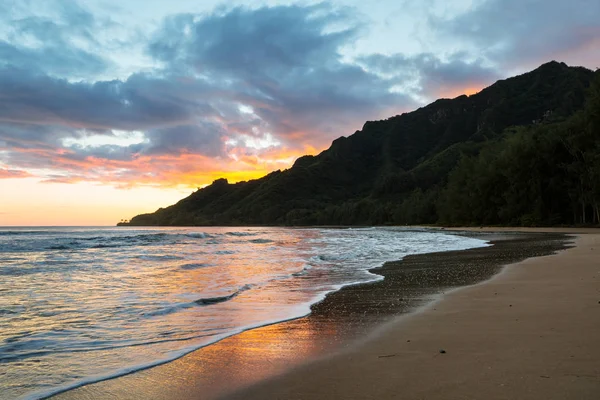 Hawaii Tengerparton Természetvédelmi Táj Csodálatos — Stock Fotó