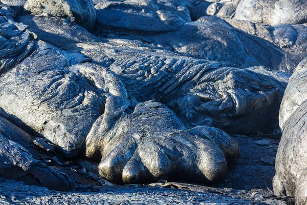 Fluxo Lava Big Island Havaí — Fotografia de Stock