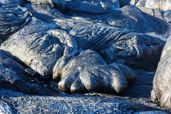 Fluxo Lava Big Island Havaí — Fotografia de Stock