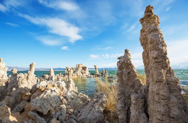 单音湖形成自然风景 — 图库照片