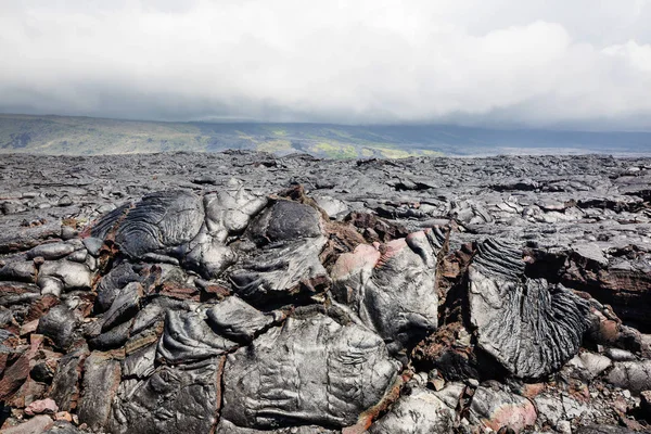 Lavastrom Auf Big Island Hawaii — Stockfoto