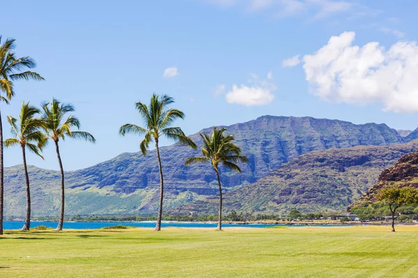 Прекрасні Краєвиди Острова Оаху Гаваї — стокове фото