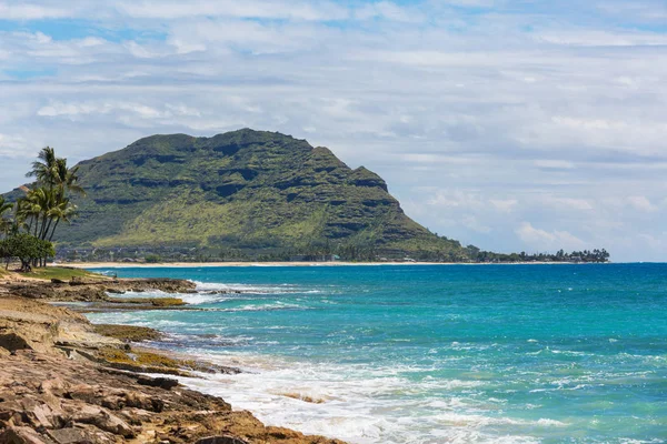 Piękne Krajobrazy Wyspie Oahu Hawaje — Zdjęcie stockowe