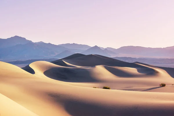 Homokdűnék Death Valley Nemzeti Park Kalifornia Usa — Stock Fotó