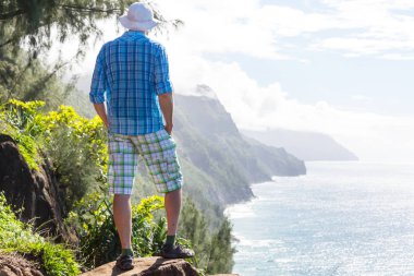 Na Pali Coast içinde Kauai icland, Hawaii zammı