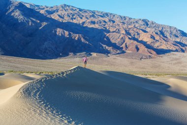 kum tepeleri Ölüm Vadisi Milli Parkı, Kaliforniya, ABD