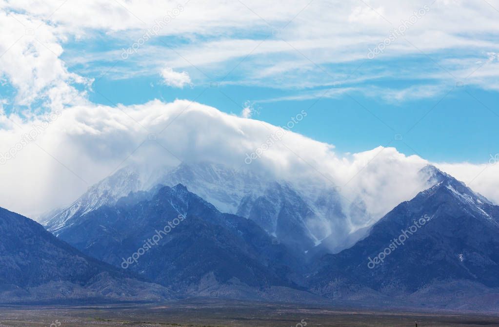 Sierra Nevada mountains nature landscape 