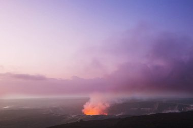 Kilauea, Hawaii büyük ada üzerinde aktif yanardağ