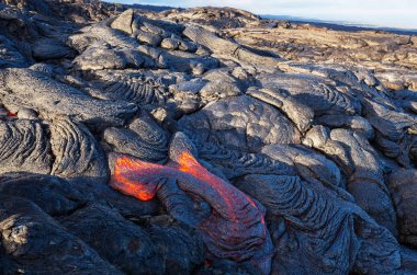 Kilauea, Hawaii büyük ada üzerinde aktif yanardağ