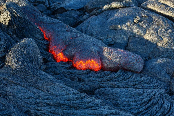 Volcan Actif Kilauea Sur Big Island Hawaï — Photo